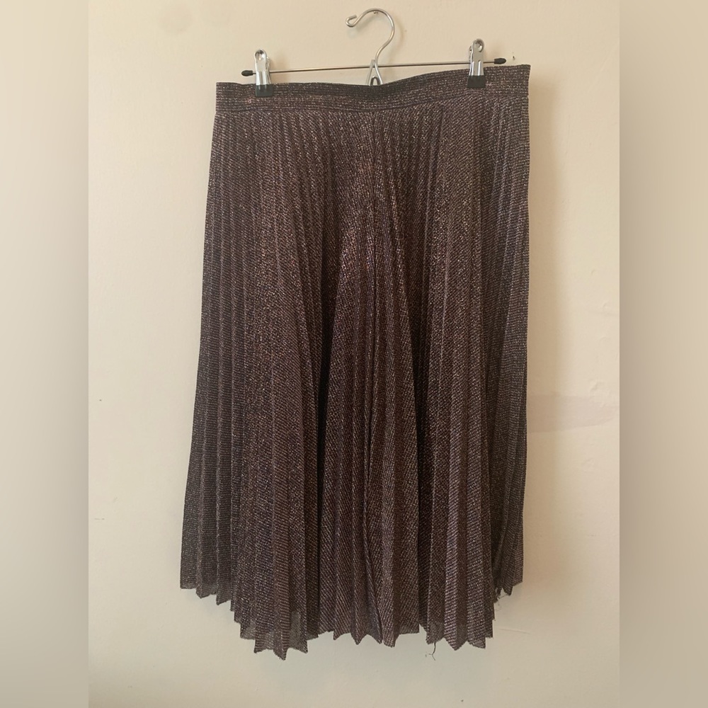 Sparkly midi length skirt!
